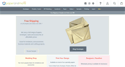 Desktop Screenshot of paperandmore.com